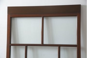 ガラス戸をリペア&カスタム!設置場所に合わせてリサイズ。(引き戸、建具)