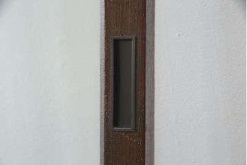 ガラス戸をリペア&カスタム!設置場所に合わせてリサイズ。(引き戸、建具)