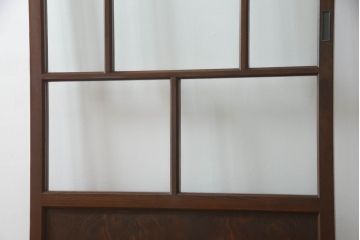 ガラス戸をリペア&カスタム!設置場所に合わせてリサイズ。(引き戸、建具)