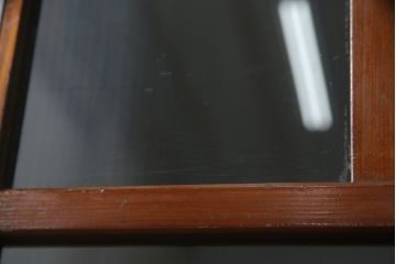 ガラス戸をリペア&カスタム!設置場所に合わせてリサイズ。(引き戸、建具)