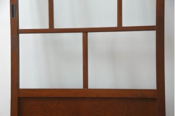 ガラス戸をリペア&カスタム!設置場所に合わせてリサイズ。(引き戸、建具)