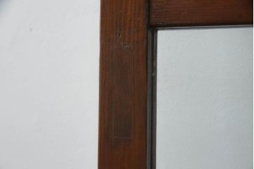 ガラス戸をリペア&カスタム!設置場所に合わせてリサイズ。(引き戸、建具)