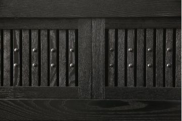 水屋箪笥をリペア&カスタム!全体を剥離し、黒色で再着色。(収納箪笥、重ね箪笥、食器棚、収納棚)