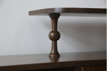 戸棚をリペア&カスタム!扉のガラスを模様入りのカラーガラスに変更。(収納棚、本箱、キャビネット、引き出し)