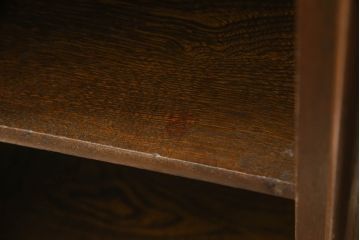 戸棚をリペア&カスタム!扉のガラスを模様入りのカラーガラスに変更。(収納棚、本箱、キャビネット、引き出し)