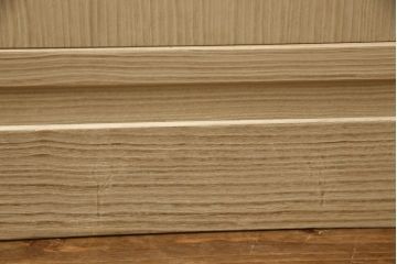 加茂桐箪笥の見た目を変えずに綺麗にリペア!砥の粉は落とさず、汚れやシミのみ綺麗になるよう仕上げ。(胴厚、桐たんす、着物箪笥、和タンス)