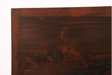 飾り棚を新規製作!背面穴開け加工。同時購入品の色味に合わせて着色し仕上げ。(ディスプレイ)