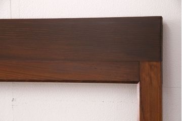 ガラス戸1枚を新規製作!当店商品2枚と同デザインで製作し、3枚セットに。戸車・引き手を取り付け。クリアガラスを組み入れ・入れ替え。(引き戸、建具)