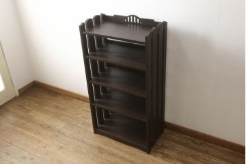 本棚を新規製作!当店のオーダー家具を参考に希望のサイズ、色味にて製作。(オープンラック、シェルフ、飾り棚、ブックシェルフ)