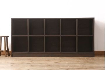 マス目棚を新規製作!ラフジュ工房オリジナル商品を参考に、ご希望のデザイン、サイズ、色味にて製作。(ロッカー、収納棚、本棚、飾り棚、オープンラック)