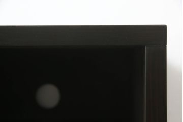 収納棚を新規製作!上段のオープンラック部分には配線用穴あけ加工。キャスターの取り付け。(サイドキャビネット、引き出し、サイドボード)