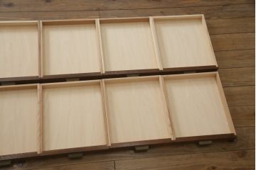 両面引き出し付きの作業台を新規製作!(8人掛けダイニングテーブル、6人掛け)