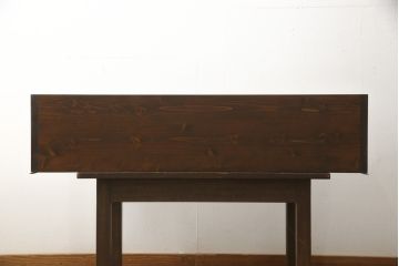 壁掛け戸棚を4台新規製作!当店のオリジナル家具を参考に、建具は障子入りの格子引き戸で、内部棚板は可動式の仕様で。色味は参考商品と同様に着色。(ウォールシェルフ、吊り戸棚)