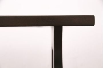 透かし入りテーブルを新規製作!お客様のデザインを参考に透かし加工。濃い茶色で着色し仕上げ。(カフェテーブル、コーヒーテーブル、コンソールテーブル)