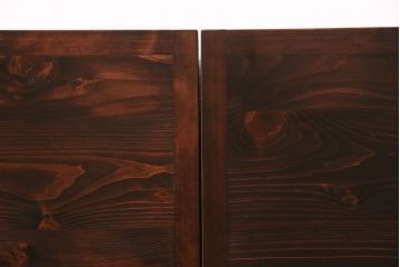 飾り棚を新規製作!背面穴開け加工。同時購入品の色味に合わせて着色し仕上げ。(ディスプレイ)