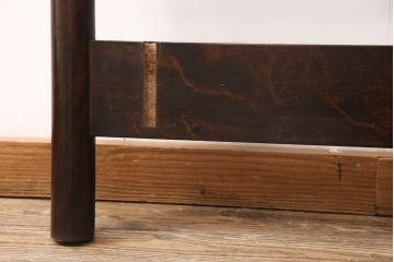 松本民芸家具のベッドフレーム用すのこを新規製作!デザイン、色味は当店商品を参考。(木製ベッド)