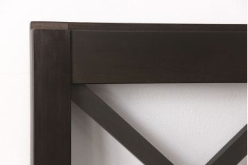 ガラス戸2枚と戸枠を新規製作!当店商品を参考に製作。戸車、召合わせ錠を取り入れ、クリアガラスを組み入れ。濃い茶色で着色し仕上げ。(引き戸、建具)