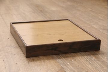 アンティーク火鉢に合うフタを新規製作!テーブルとしても活用できる仕様に。(関西火鉢、蓋)