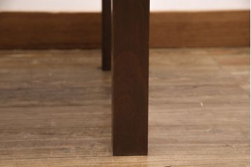 ローテーブルを新規製作!天板にミンサー柄の透かしを施し、ガラス天板を取り付け。(センターテーブル、リビングテーブル)