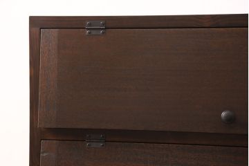 パタパタ扉の収納棚を新規製作!扉に古材使用。(下駄箱、戸棚)