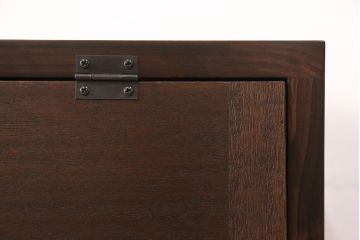 パタパタ扉の収納棚を新規製作!扉に古材使用。(下駄箱、戸棚)