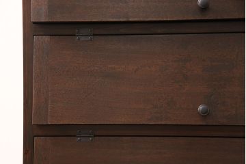 パタパタ扉の収納棚を新規製作!扉に古材使用。(下駄箱、戸棚)