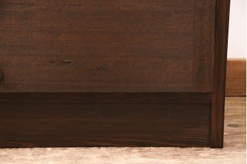 パタパタ扉の収納棚を新規製作!扉に古材使用。(下駄箱、戸棚)
