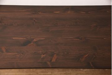 鉄脚テーブルを新規製作!売り切れたものを再現。天板は古材を使用。(作業台、カウンターテーブル)
