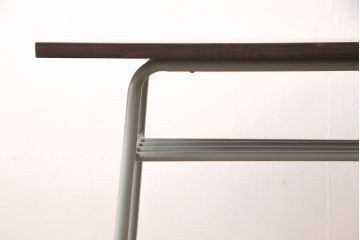 鉄脚テーブルを新規製作!売り切れたものを再現。天板は古材を使用。(作業台、カウンターテーブル)
