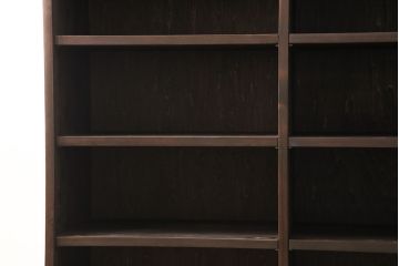 本棚を新規製作!棚板はそれぞれ可動式に。民芸家具風の艶のある仕上げ。(棚、ラック)