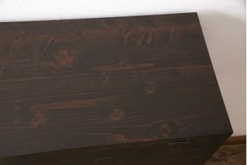 パタパタ収納棚を新規製作!お好みの取っ手パーツを使用。(下駄箱、戸棚)