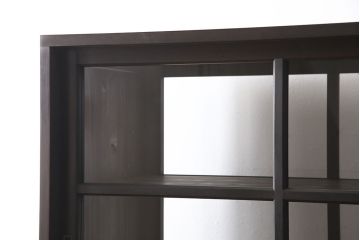 重ね戸棚を新規製作!上下段を別々でも入れ替えても使える仕様に。(陳列棚、飾り棚)