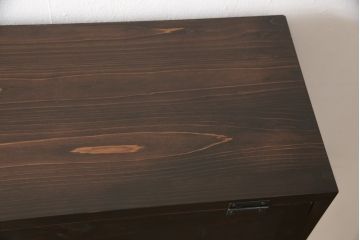 パタパタ扉のの下駄箱を新規製作!棚板は取り外しできる仕様に。(収納棚、戸棚、ロッカー、キャビネット)