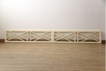 大正ロマン風の欄間を新規製作!結露ガラスを使用。(明り取り、明かり取り、建具)