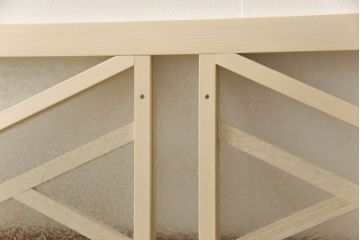 大正ロマン風の欄間を新規製作!結露ガラスを使用。(明り取り、明かり取り、建具)