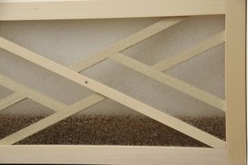 大正ロマン風の欄間を新規製作!結露ガラスを使用。(明り取り、明かり取り、建具)