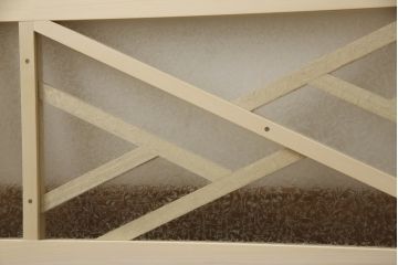 大正ロマン風の欄間を新規製作!結露ガラスを使用。(明り取り、明かり取り、建具)