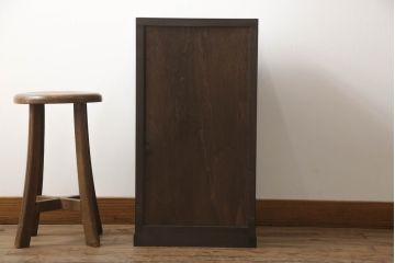 小引き出しを新規製作!本体はヒノキ材、前板は栗材で製作。取っ手は古金具を使用。(小物収納、サイドチェスト)