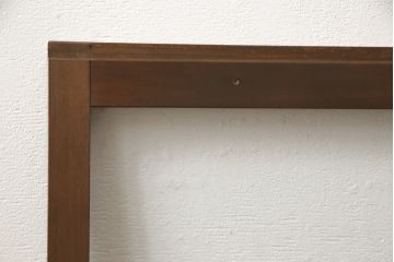 食器棚用の建具を新規製作!お客様の建具の仕様やサイズを元に再製作。ガラスはそのまま使用し、本体は現状の色味に合わせて着色。(建具、引き戸、ガラス戸)