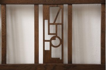 2人掛けソファを新規製作!ラフジュ工房オリジナルのソファを参考に製作。ご希望の生地を張り、鋲、ブレードを取り付け。(ベンチ、ダイニングソファ)