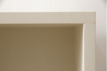マス目棚を新規製作!ラフジュ工房オリジナルのマス目棚のデザインとサイズを参考に。色味はアンティークホワイトでペイント。(ロッカー、収納棚、本棚、飾り棚、オープンラック)