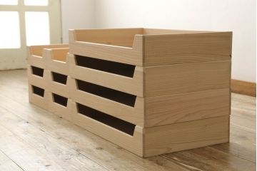 シャツケース引き出しを新規製作!当店のオーダー家具を参考に大4杯、小6杯の引き出しを製作。(引き出し)