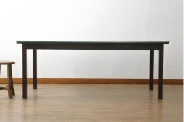 組子ダイニングテーブルを新規製作!天板には強化ガラスを使用。(4人掛け、6人掛け、センターテーブル、組子家具、作業台)