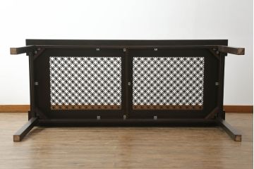 組子ダイニングテーブルを新規製作!天板には強化ガラスを使用。(4人掛け、6人掛け、センターテーブル、組子家具、作業台)