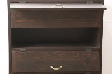 パタパタ扉の収納棚を新規製作!(戸棚、キャビネット、ロッカー、下駄箱)