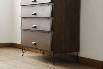 パタパタ扉の下駄箱を新規製作!(収納棚、キャビネット)