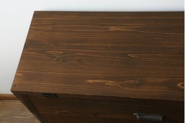 パタパタ扉の下駄箱を新規製作!(収納棚、キャビネット)