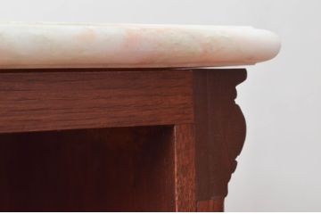 軽井沢カフェ物件で使用するデシャップカウンターを新規製作!全体のデザインや色もお客様のご希望通りに。(カウンターテーブル、収納棚、戸棚、サイドボード、店舗什器)