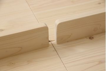 3段重ね桐箪笥の中段引き出しを衣装盆にリメイク!衣装盆をヒノキ材で4杯製作。オーク系に着色仕上げ。