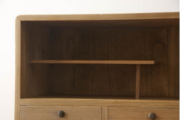 3段重ね桐箪笥を綺麗に再生!既存の砥の粉を洗浄後に蜜蝋ワックスで木地仕上げ。